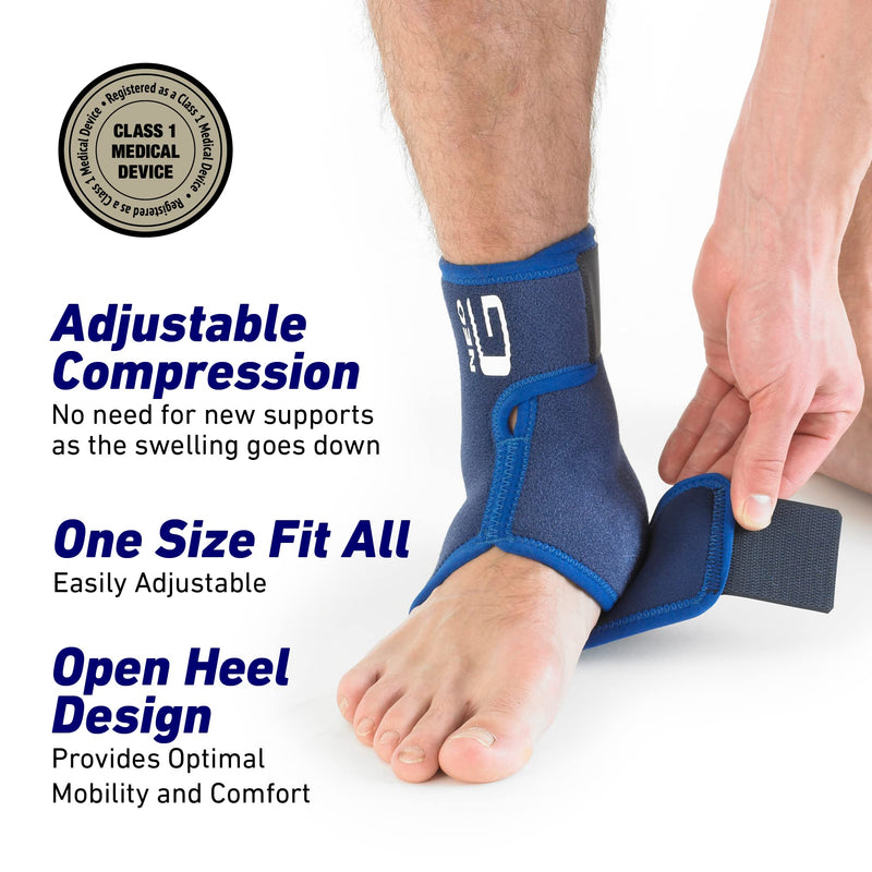 Neo-G Ankle Support for Sprained Ankle, Weak Ankles, Ligament Damage, Arthritis - Ankle Brace Strap Support – Adjustable Compression Neoprene Ankle Support Brace - NewNest Australia