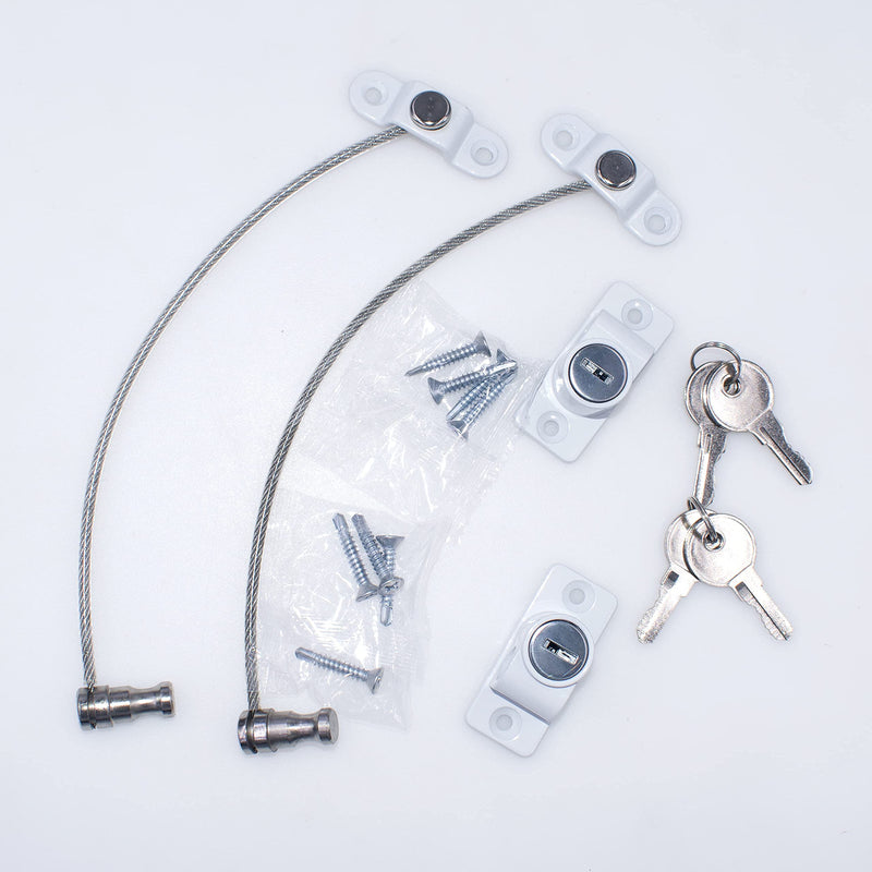 Child Window Restrictor Casement Security Lock (2 Pack) Kids Prevent Children Falling Window Lock Baby Protection - NewNest Australia