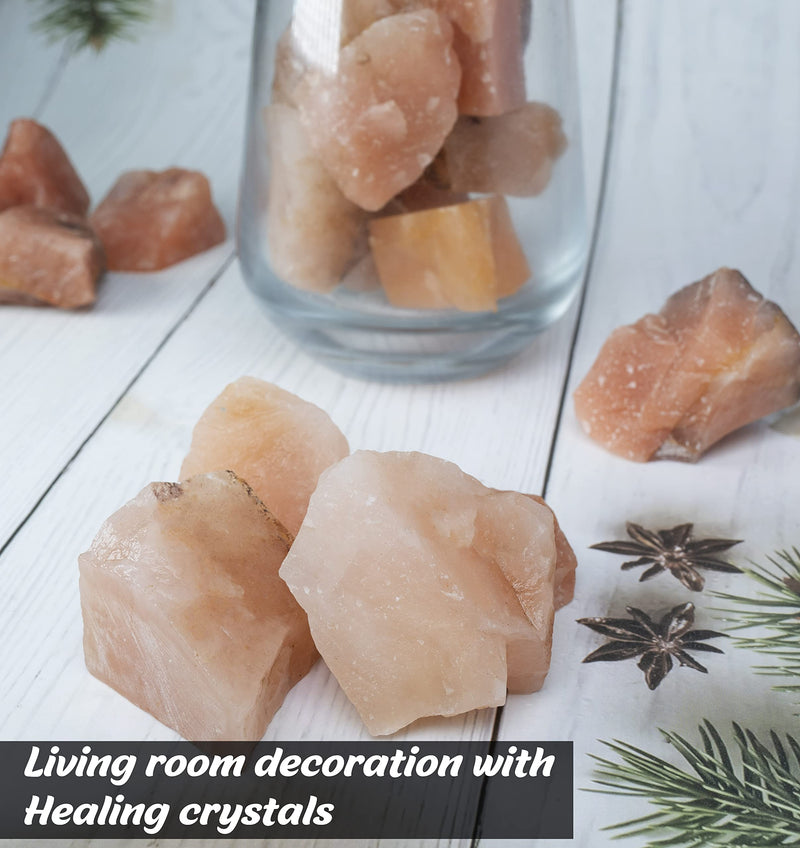 Crocon Red Aventurine Rough Bulk Natural Stone Raw Gemstone Tumbling Cabbing Polishing Gem Mining Energy Generator Chakra Balancing Reiki Healing Good Luck Home Office Decor Weight :-1Lb Approx - NewNest Australia