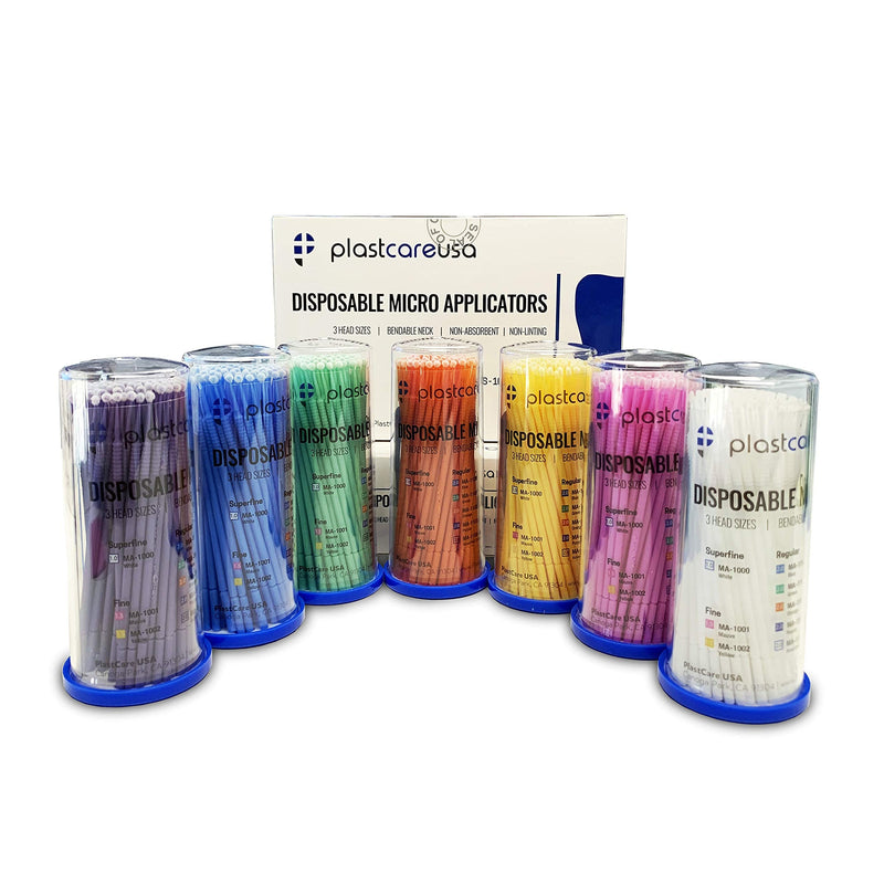 400 Green Regular Disposable Micro Applicator Dental Bendable Brushes - NewNest Australia