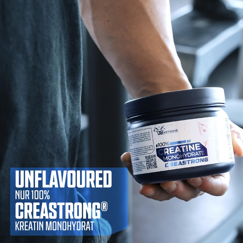Creatine Monohydrate 100% Pure Creastrong, Patent Trademark From Vitastrong, Creatine Monohydrate Powder With Optimal Solubility, Creatine Powder, Micronized Creatine Powder - NewNest Australia