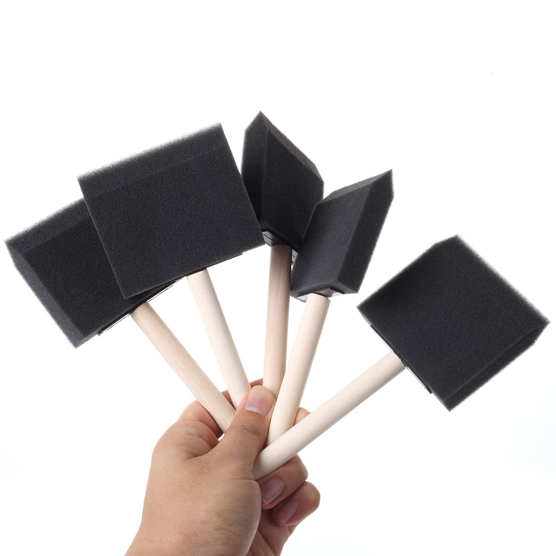 Bates- Foam Paint Brushes, 3 Inch, 12 pcs, Foam Brush, Sponge Brush, Sponge Brushes for Painting, Sponge Paint Brush, Foam Brushes for Staining, Paint Sponges, Sponge Paint Brushes for Painting. - NewNest Australia