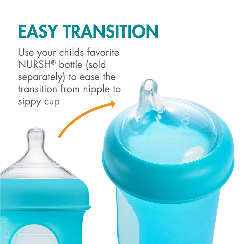 Boon, NURSH Silicone Sippy Cup Lid, 6 Months and up (Pack of 3) Sippy Cup Lids - NewNest Australia