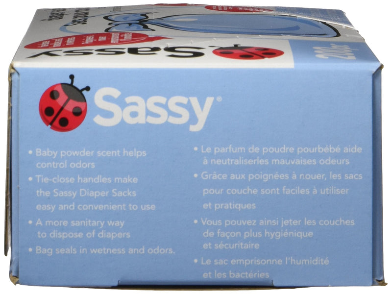 Sassy Baby Disposable Diaper Sacks, 200 Count, Packaging may vary 200 Count (Pack of 1) - NewNest Australia