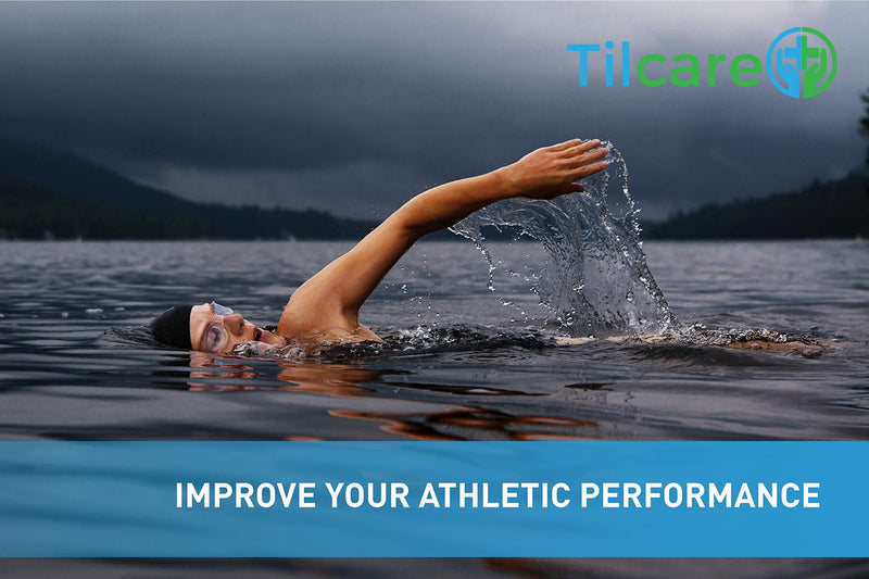 Inspiratory Expiratory Muscle Trainer by Tilcare - Perfect Breathing Exercise Device for Developing Strong Lungs - Lung Expander Exerciser That is Great Drug-Free Therapy for Asthma, CHF, Dysphagia - NewNest Australia