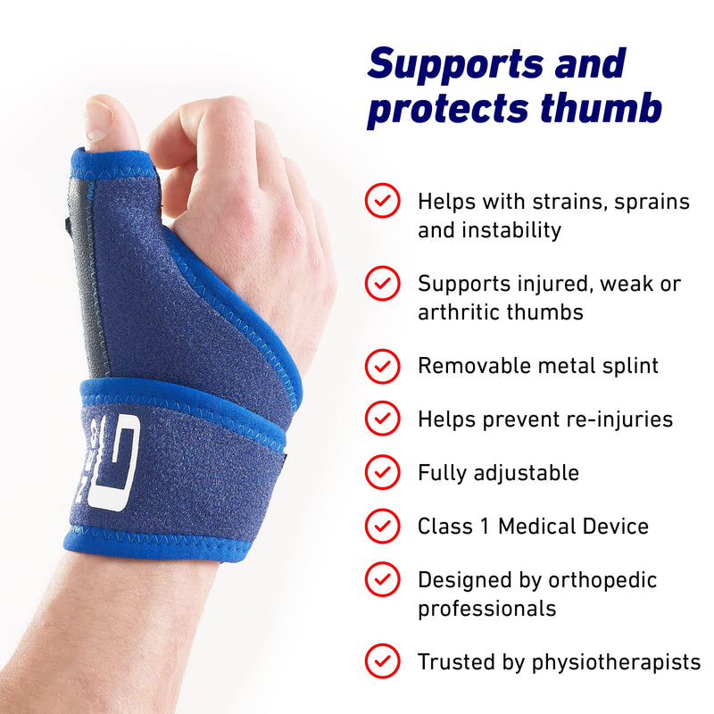 Neo-G Thumb Support for Arthritis, Weak Thumbs, Injury, Tendonitis, Strains, Carpal Tunnel Syndrome – Thumb Immobiliser - Trigger Thumb Splint Right Hand or Left – Thumb Brace Adjustable Compression - NewNest Australia