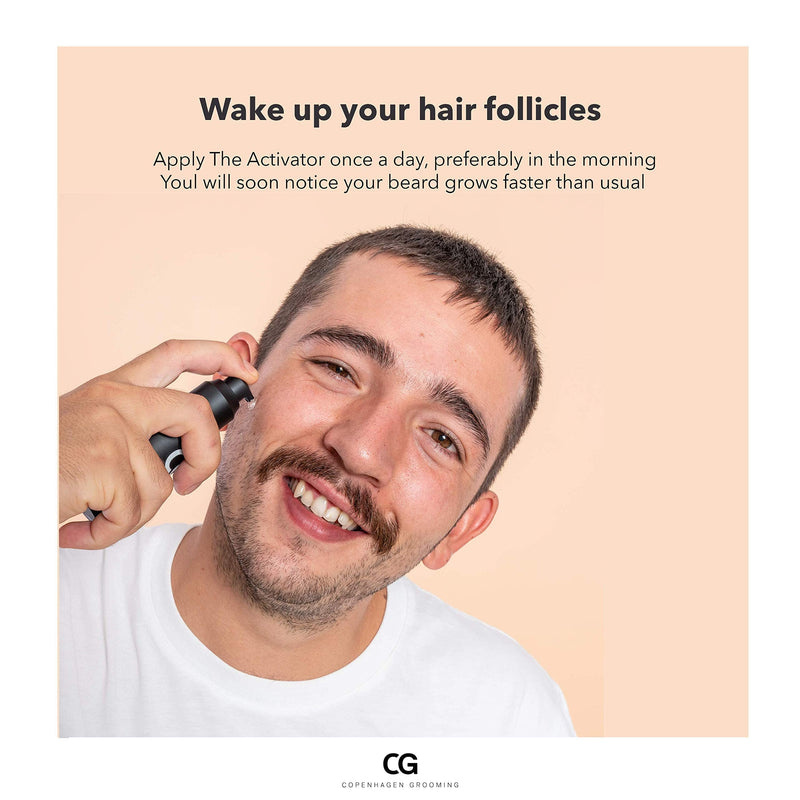 Copenhagen Grooming The Activator (30ml) - Beard growth oil for men - grow a fuller, stronger beard - contains serum oil for complete beard growth 30.00 ml (pack of 1) - NewNest Australia