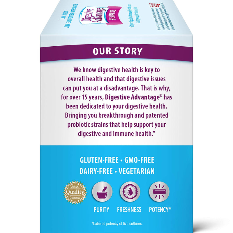 Daily Probiotic Capsules For Digestive Health & Gut Health, Digestive Advantage Probiotics For Men and Women (50 count box) 50ct - NewNest Australia