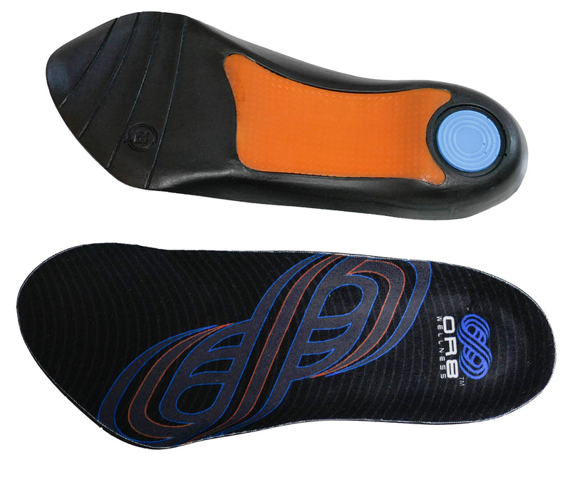 ¾ Gel"Impactor" Insole. Pain Relief from Plantar Fasciitis. Arch Support. Impact Absorber. Maximum Comfort. Ideal for Sports & Athletic Shoes. GEL HEEL SPOT IMPACT ZONE! Mens' 8-12 - NewNest Australia