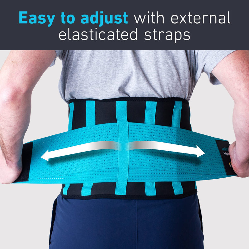 Clever Yellow Back Support Belt for Men and Women - Therapeutic Lower Back Support - The Only Certified Medical-Grade Lumbar Back Support for Back Pain Relief and Injury Prevention - XL XL (Pack of 1) - NewNest Australia
