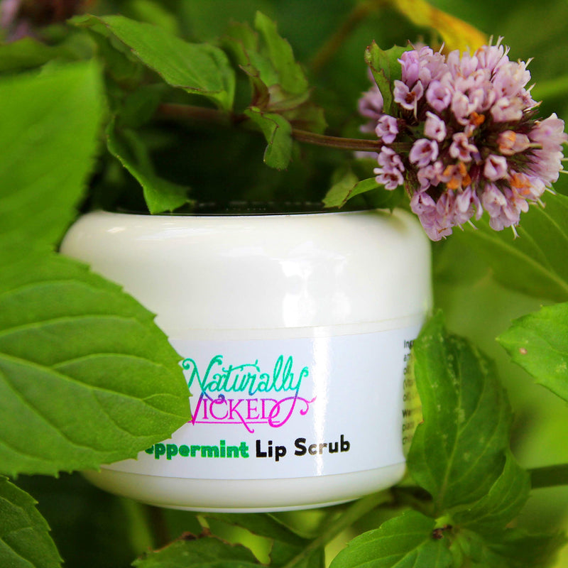 Naturally Wicked® Peppermint Lip Scrub 15ml | Natural, Vegan & Cruelty Free - NewNest Australia