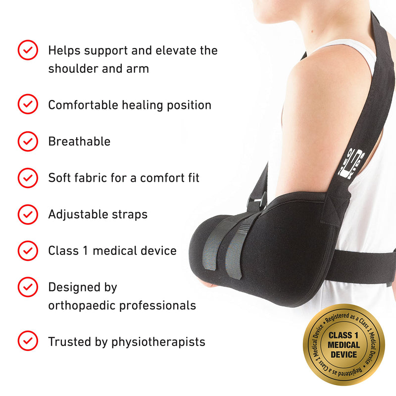 Neo-G Arm Sling for Kids - Shoulder Arm Injury Recovery, Pre/Post Surgery – Comfort Sponge Foam Child Sling Arm Support - Breathable Lightweight Soft Children Arm Sling – Adjustable – Left or Right - NewNest Australia