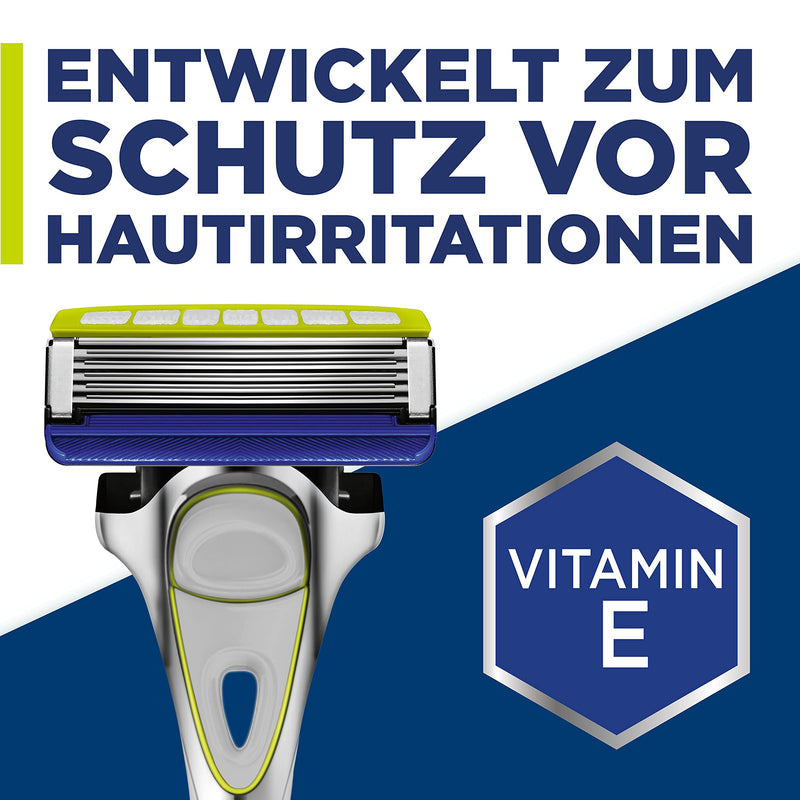 Wilkinson Sword Hydro 5 Skin Protection Sensitive Men's Razor with 3 Replacement Blades 4-piece set of razors + 3 replacement blades - NewNest Australia