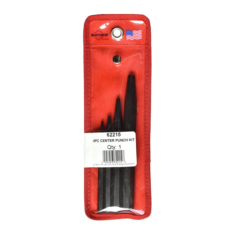 Mayhew Tools 62215 Center Punch Kit, 4-Piece - NewNest Australia