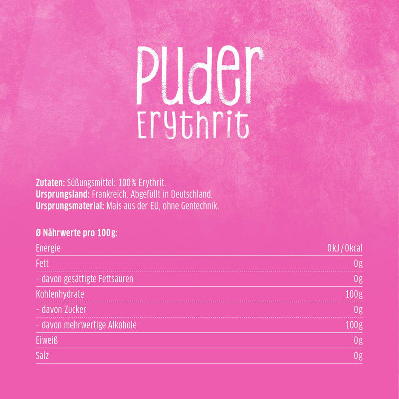 Xucker Puderxucker Erythritol 600G Can - Calorie-Free Sugar Substitute As A Vegan & Tooth-Friendly Powdered Sugar Alternative For Cooking And Baking I Erythritol Sugar-Free - NewNest Australia