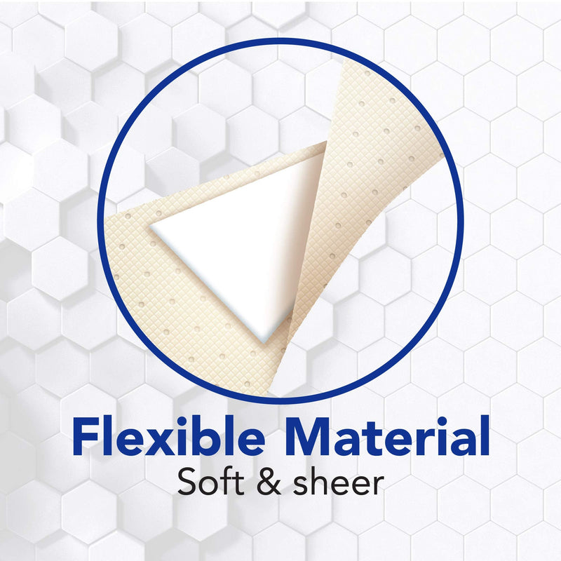 All Health Antibacterial Sheer Adhesive Bandages, 3/4 in x 3 in, 160 ct | Helps Prevent Infection, Extra Large Comfortable Protection for First Aid and Wound Care - NewNest Australia