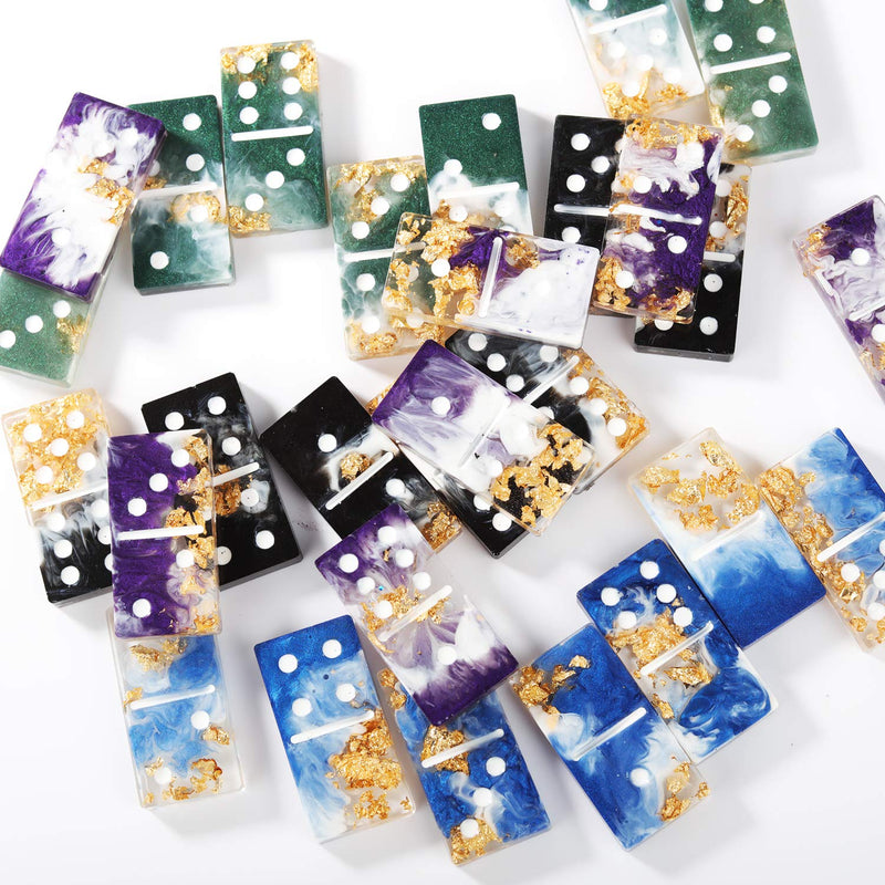 LET'S RESIN Domino Resin Molds, Double 6 Domino Mold Standard Size, Glossy Domino Molds for Resin Casting, Silicone Dominoes Molds for Epoxy Resin, UV Resin ,Shiny & No Scratches & Durable - NewNest Australia