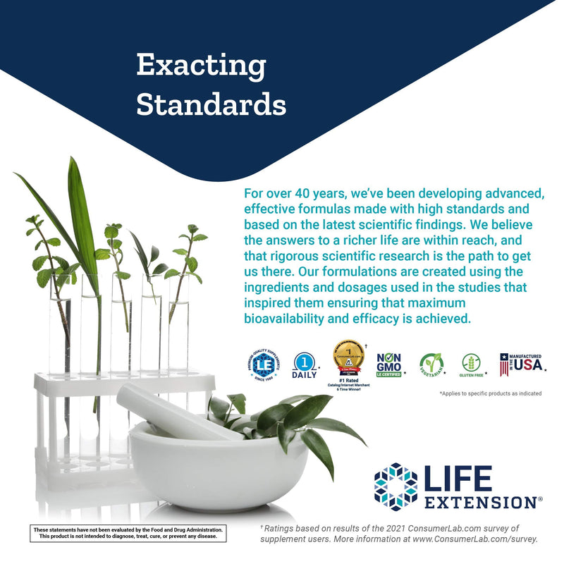 Life Extension Alpha-Lipoic Acid with Biotin Universal Antioxidants for Liver & Nerve Health, Protection Against Oxidative Stress - Gluten-Free, Non-GMO - 60 Capsules Standard Packaging - NewNest Australia