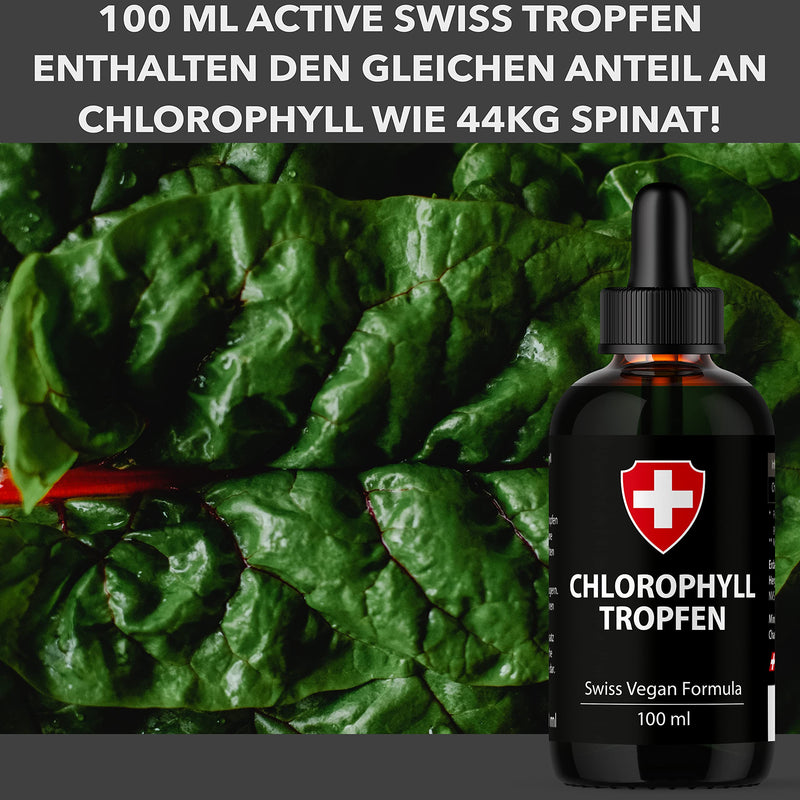 Chlorophyll Liquid From Alfalfa, 100Ml Liquid Chlorophyll With 200Mg Liquid Chlorophyll Per Daily Dose, Chlorophyll Drops Are An Alternative To Chlorophyll Tablets - NewNest Australia