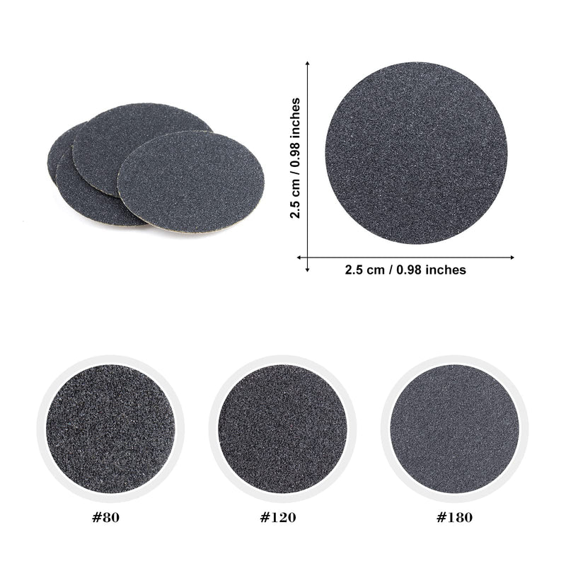 Bng Foot File For Callus Remover, Pack Of 50, Foot Sandpaper, Replacement Foot Files Pads With Electric Sanding Disc Shaft For Foot Care, Cracked Heels, Hard Dead Skin, Pedicure Set - NewNest Australia