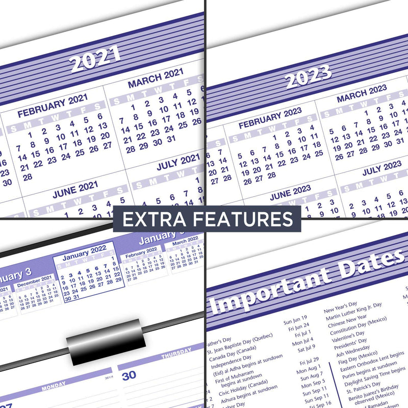 2022 Flip-A-Week Weekly Desk Calendar Refill by AT-A-GLANCE, 6" x 7" (SW705X50) 2022 New Edition - NewNest Australia