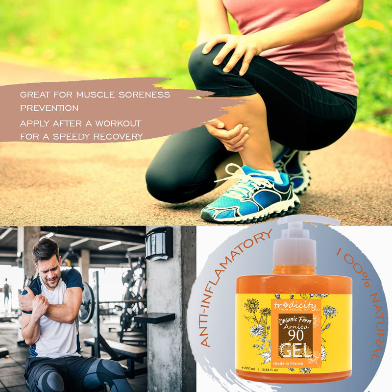 Arnica Montana Gel 90% 200Ml Arnica Ointment Highly Concentrated Relief From Muscle Pain Tired Legs Muscle Relaxation And Recovery Post Workout Solution Gel For Athletes - NewNest Australia