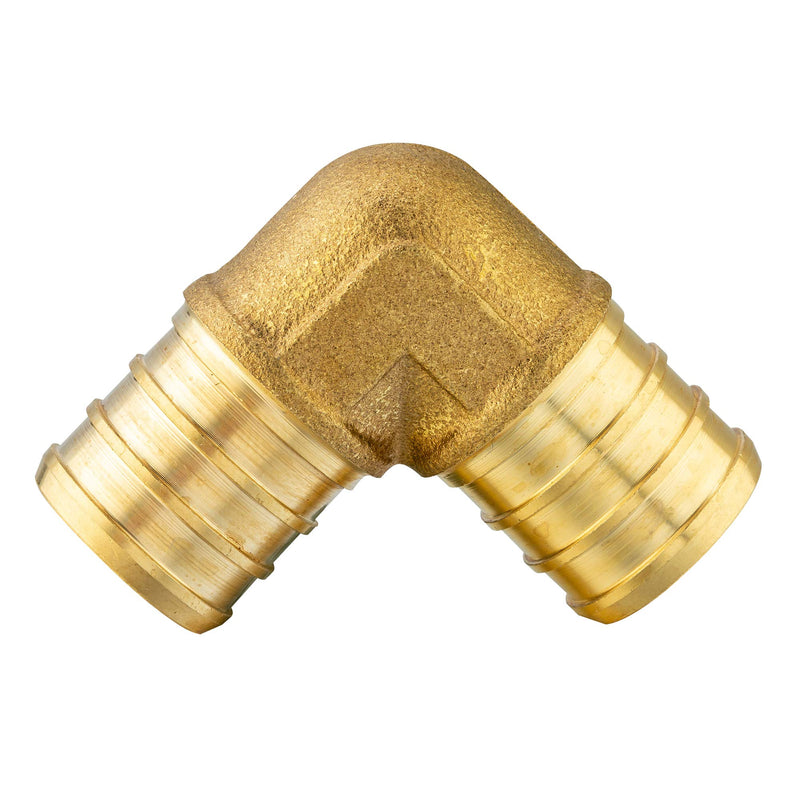 (PACK OF 5) EFIELD PEX 1INCH ELBOW BRASS CRIMP FITTINGS FOR PEX TUBING(NO LEAD)-5PCS (5) - NewNest Australia