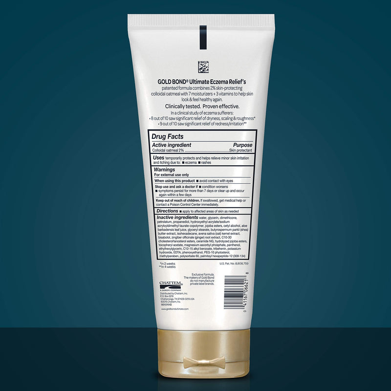 Gold Bond Hand Cream for Eczema Relief 3 oz., Skin Protectant Cream With 2% Colloidal Oatmeal - NewNest Australia