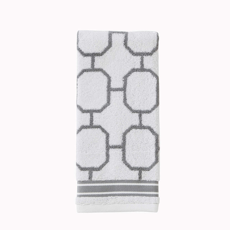 SKL HOME by Saturday Knight Ltd. Vern Yip Lithgow Hand Towel Set, Gray 2 Count - NewNest Australia