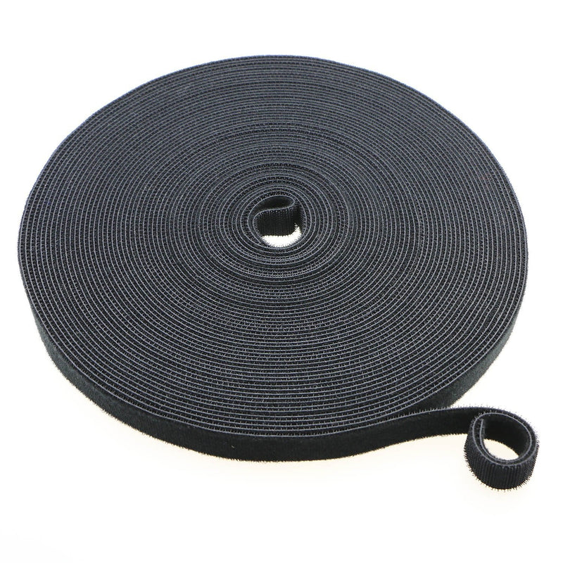 Pasow fastening tape Cable Tie Double Side Nylon Power Wire Management 3/4Inch 1 Roll Hook (25 Yards, Style 1) 25 Yards - NewNest Australia