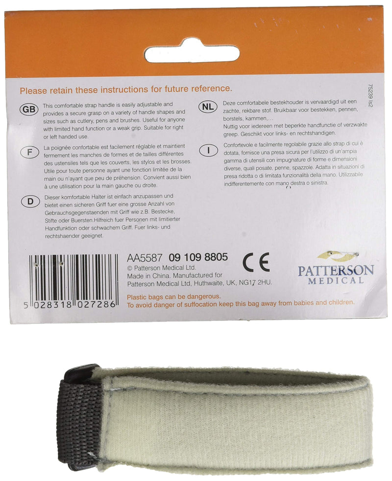 Homecraft Utensil Multi Holder, Soft and Stretchy Strap Handle, Secure Grasp For Users With Limited Mobility and Weak Grip, Hook and Loop, Left/Right Handed Use (Eligible for VAT relief in the UK) - NewNest Australia
