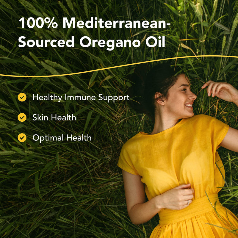 North American Herb & Spice Oreganol P73 - 120 Softgels - Immune System Support - Unprocessed, Vegan Friendly Wild Oregano - Mediterranean Source - Non-GMO - 120 Servings - NewNest Australia