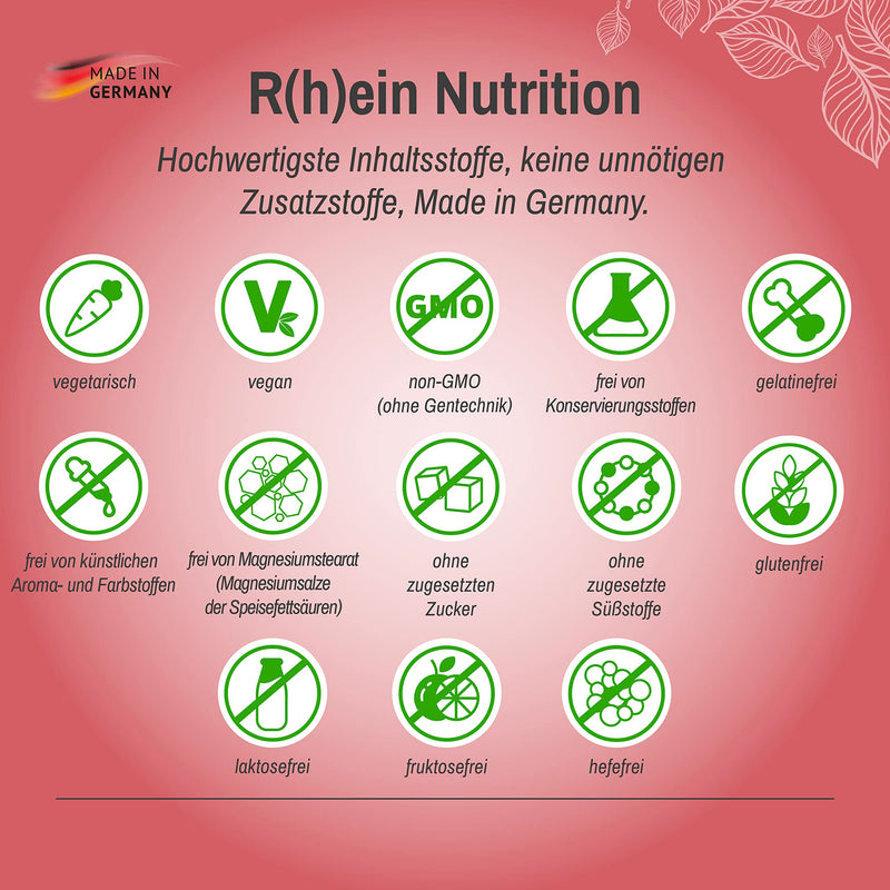 Selenium high dose - Selenium 200µg - 120 capsules 4 month supply - Selenium - Vegan Made in Germany without additives - Rhein Nutrition - NewNest Australia