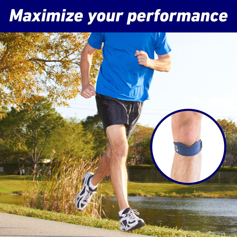 Neo-G Patella Tendon Knee Strap Support – Knee Band for Running, Sports, Knee Pain Relief - Runners Knee Brace, Jumpers Knee Strap, Tendonitis, Patellar Tracking, Osgood Schlatter Knee Support - NewNest Australia