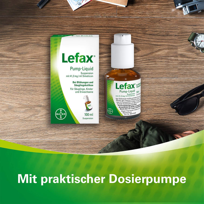 Bayer Vital GmbH Lefax Pump-Liquid Suspens, foam, drops, 50 ml 50 ml (pack of 1) - NewNest Australia