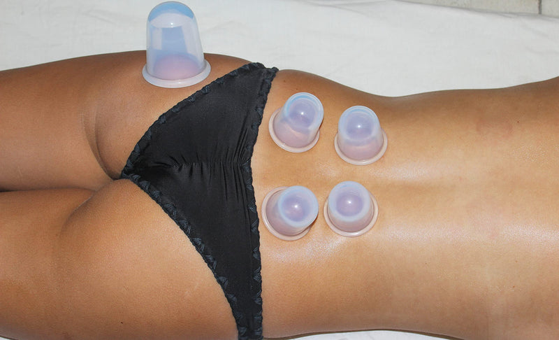Cupping Set Massage Therapy Cups - by DoSensePro. Acupuncture Home Cupping Therapy Set for Arthritis, Pain Relief, Anti-Aging, Anti-Cellulite. Best Relaxation Gift. 6 Silicone Vacuum Cups. - NewNest Australia