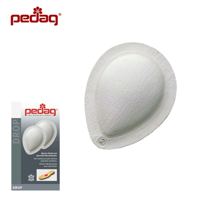 Pedag 2 pairs (4 pieces) of drop-shaped splayfoot pads to be glued into shoes or sandals size 35-37 EU - NewNest Australia