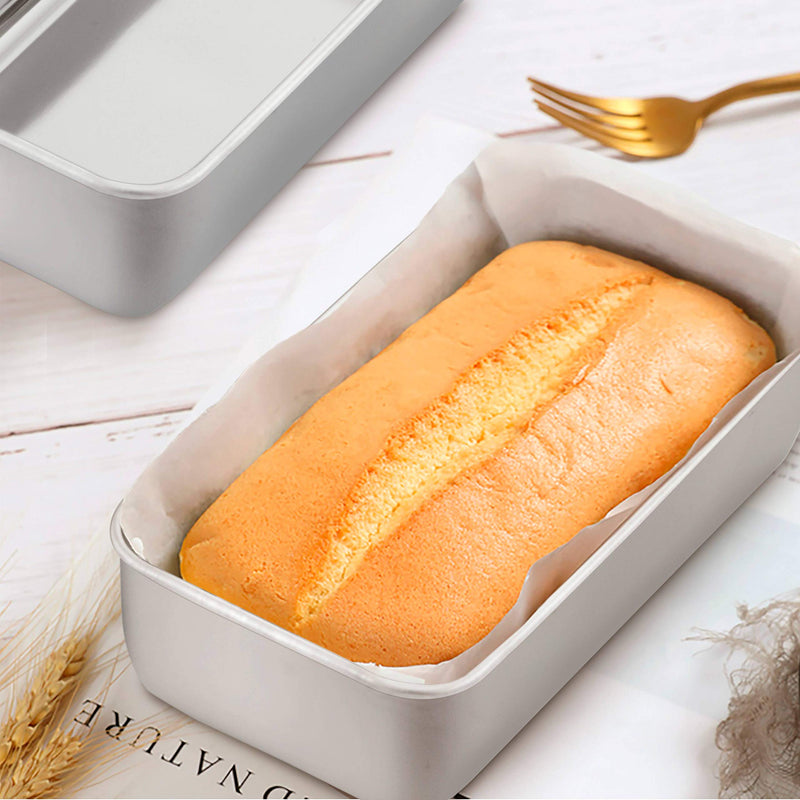 NewNest Australia - TeamFar Loaf Pans for Baking Bread, 9¼" × 5" Bread Loaf Pan Meatloaf Pan Stainless Steel for Home Kitchen, Healthy & Durable, Oven & Dishwasher Safe - Set of 2 