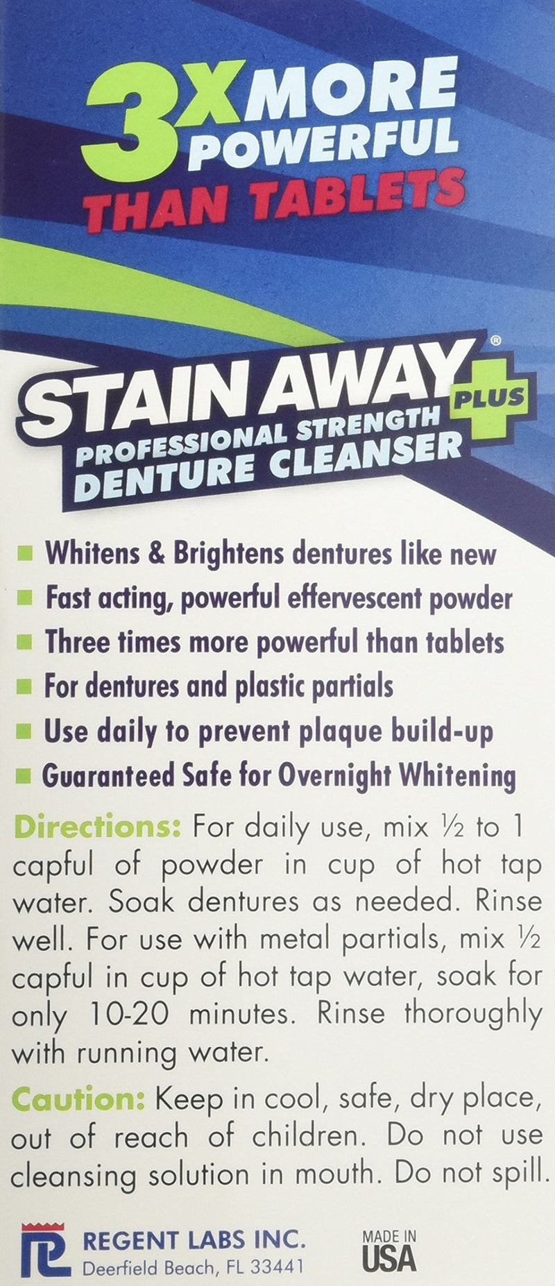 STAIN-AWAY Plus denture cleaner, 238 ml - NewNest Australia