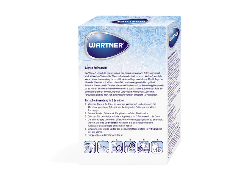 WARTNER wart icing against foot warts - spray for the treatment of foot warts - wart cryotherapy for self-treatment for children and adults - pack of 1, 1 x 50ml - NewNest Australia
