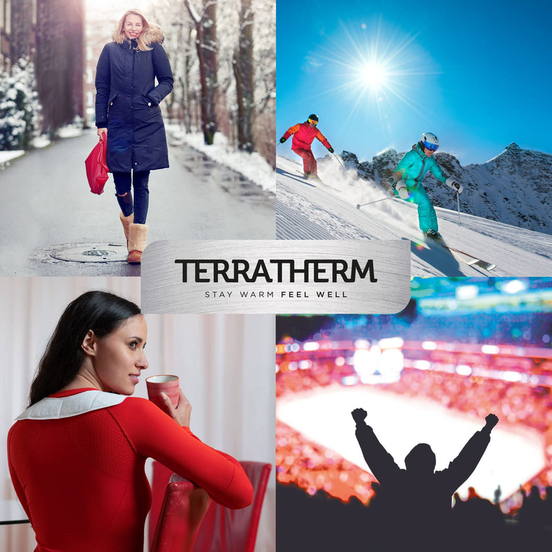Heat patches for the neck, shoulders and neck - 8 hours of soothing deep heat, neck warmer, shoulder warmer - air-activated - 5 pieces - NewNest Australia