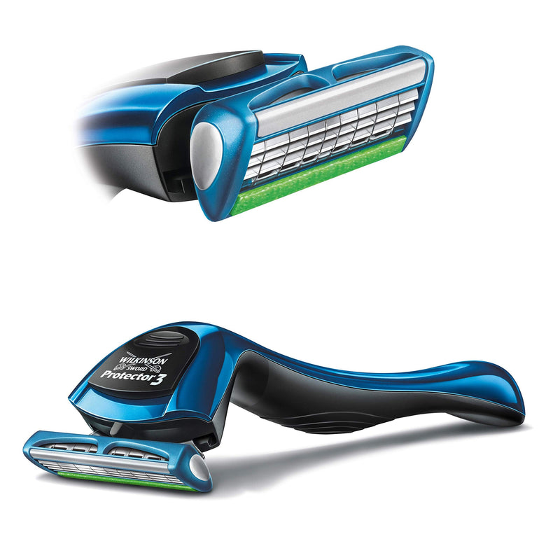 Wilkinson Sword Protector 3 men's razor with 1 razor blade, 1 piece (pack of 1) - NewNest Australia