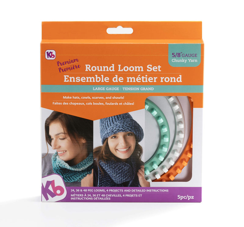 Authentic Knitting Board 'Premium' Chunky Round Knitting Loom Set - NewNest Australia