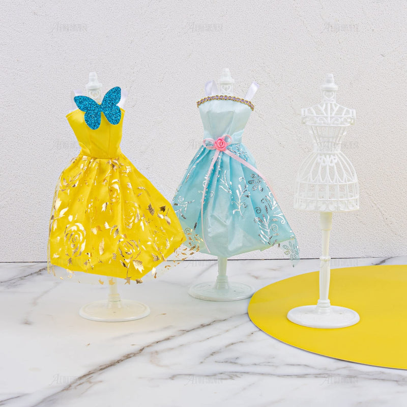 AUEAR, 5 Pack Dress Forms Cloth Gown Plastic Mannequin Display Support Holder Model Stand Accessories for Dresses - NewNest Australia