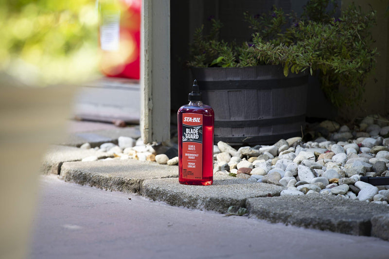 STA-BIL Blade Guard - Premium Blade Lubricant, Helps Maintain Blade Edge, Will Not Harm Plants, Protects Against Rust and Corrosion, Safe for Use On Gas and Electric Equipment, 12oz (22503) , Orange - NewNest Australia