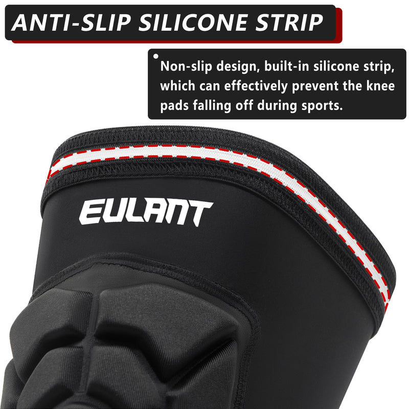Eulant Volleyball Knee Pads For Teenagers And Adults, Elastic Knee Protectors Mtb, Soft Thin Knee Pads Sleeve For Handball, Football, Goalkeeper, Mountain Bike, Bicycle, Basketball, Dancing - NewNest Australia