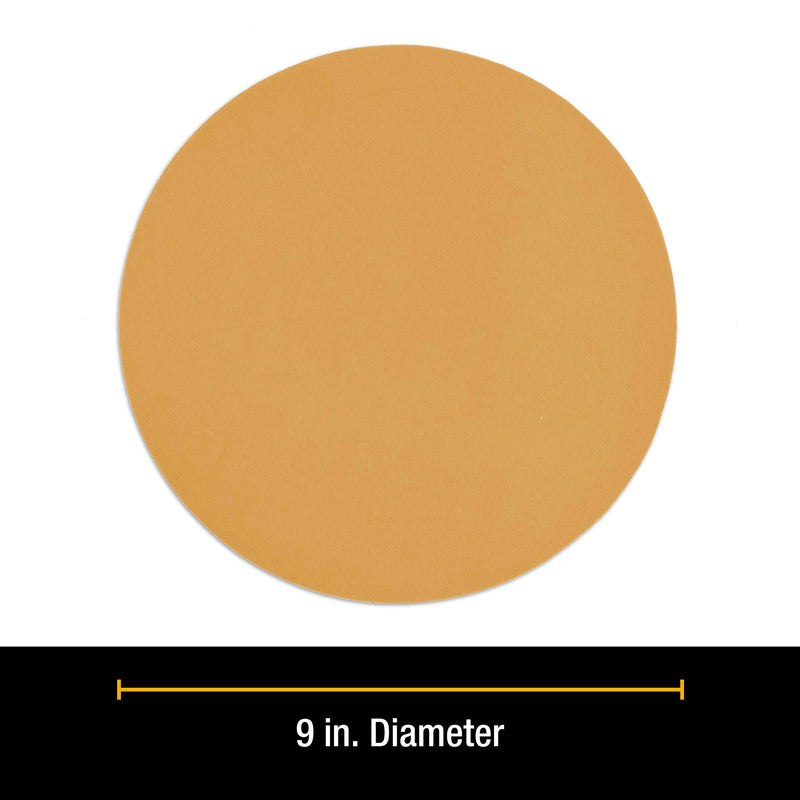 Dura-Gold Premium 9" Drywall Sanding Discs - 240 Grit (Box of 10) - Sandpaper Discs with PSA Self Adhesive Stickyback, High-Performance Fast Cutting Aluminum Oxide Abrasive - For Drywall Power Sander 240-Grit - NewNest Australia