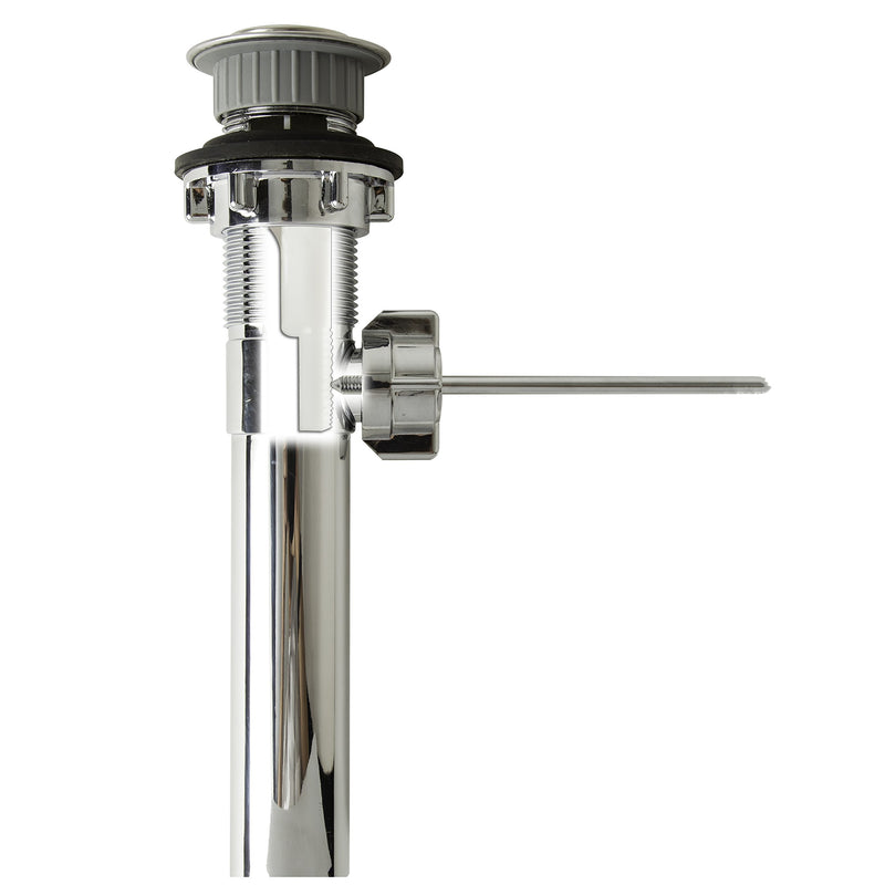 PF WaterWorks PF0317 ClogFREE Patented, Universal, Never Stopper, Eliminates Clogs, Magnetic, Easily Retrofits in Existing Pop-Up Drains, 4-3/4" Tall, Cap Dia. 1.5 in, Brushed Nickel Cap Dia. 1.5 in. - NewNest Australia