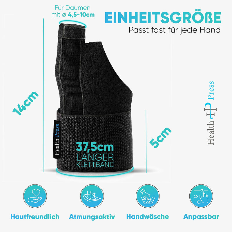 Thumb bandage set of 1 universal - breathable thumb splint - thumb protection for right and left - thumb bandage for the thumb saddle joint - thumb support - medically certified thumb orthosis 1 - NewNest Australia