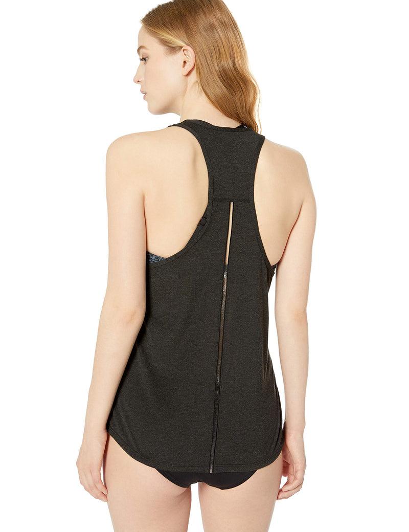 TYR Women's Grace Overlay Tank Black Small - NewNest Australia